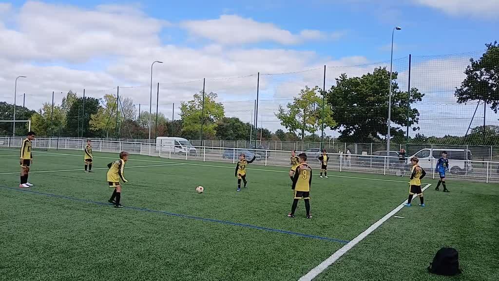 U12-U13-Match 260919-StMarc -Echauffement