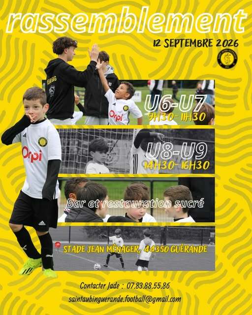 Rassemblement U6-U9 - septembre 2026