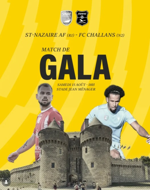 MATCH de GALA - SNAF (R1) - FC CHALLANS (N2)