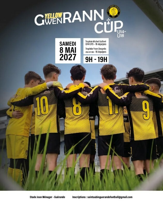 Yellow Gwenrann Cup (U14-U18)