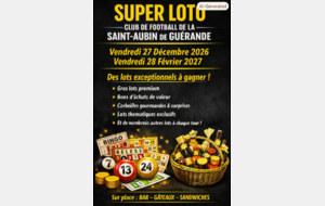 Loto du Club de Football  de la Saint‑Aubin de Guérande