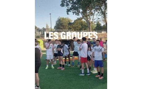 U14 à U18 - Les Groupes