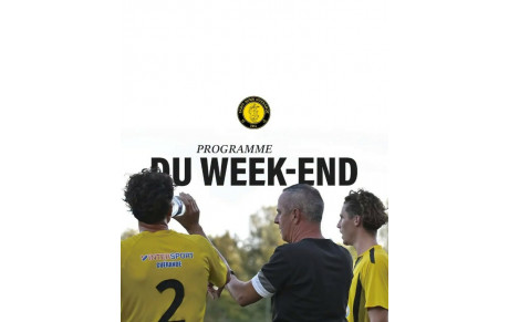 Matchs du weekend 12-13 septembre 2026