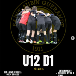 U12 et U14 en D1 pour 2026-2027