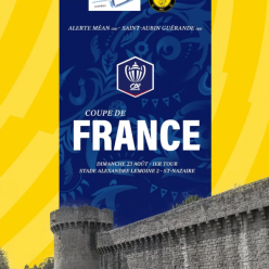 COUPE DE FRANCE CRÉDIT AGRICOLE - Senior 1er tour : SAG - ST NAZAIRE ALERT MEA